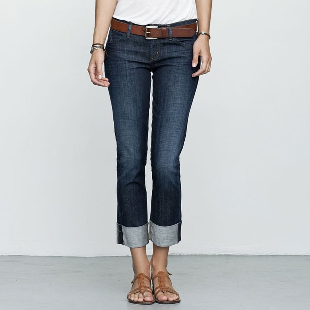 Citizens Of Humanity Dark Wash Cropped Jeans
